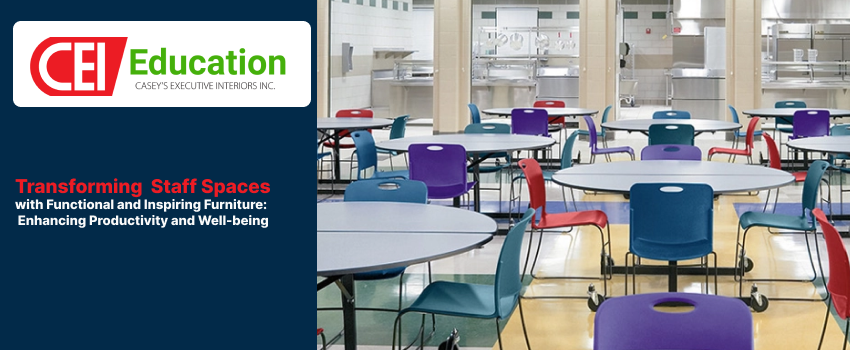Transforming Staff Spaces with Functional and Inspiring Furniture
